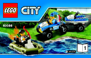 Instrukcja Lego set 60086 City Zestaw startowy