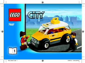 Bruksanvisning Lego set 66405 City Tog verdipakke