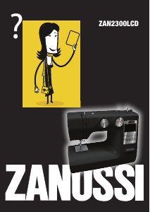 Manual Zanussi ZAN2300LCD Sewing Machine