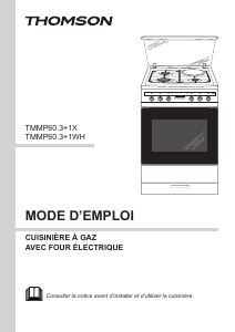 Mode d’emploi Thomson TMMP60.3+1X Cuisinière