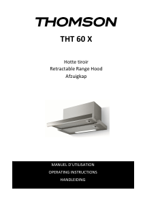 Manual Thomson THT60X Cooker Hood