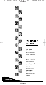 Bedienungsanleitung Thomson ROC1404 Fernbedienung