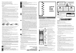 Mode d’emploi Thomson DTH252E Lecteur DVD