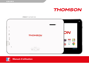 Mode d’emploi Thomson Primo 7-1.4 Tablette