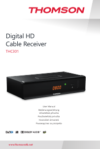 Bedienungsanleitung Thomson THC301 Digital-receiver
