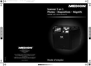 Mode d’emploi Medion P82009 (MD 86372) Scanner de film