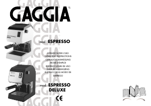 Manual Gaggia Espresso Deluxe Espresso Machine