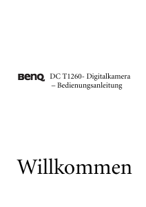 Bedienungsanleitung BenQ DC T1260 Digitalkamera