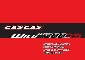 Mode d’emploi GasGas Wild HP 300 RV (2005) Quad