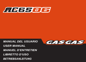 Mode d’emploi GasGas MC 65 (2006) Moto