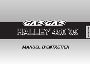 Mode d’emploi GasGas Halley 450 (2009) Moto
