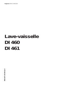 Mode d’emploi Gaggenau DI460111 Lave-vaisselle