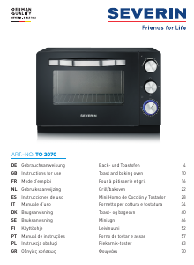 Handleiding Severin TO 2070 Oven