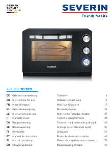 Handleiding Severin TO 2071 Oven