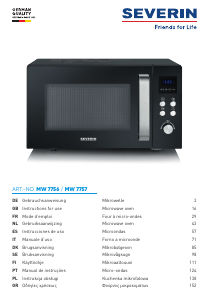 Instrukcja Severin MW 7756 Kuchenka mikrofalowa