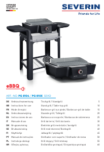 Bedienungsanleitung Severin PG 8104 Barbecue