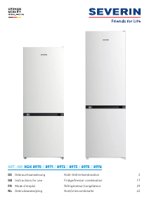 Manual Severin KGK 8976 Fridge-Freezer