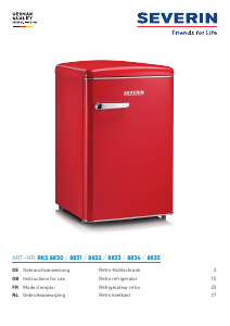 Manual Severin RKS 8835 Refrigerator