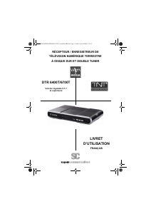 Mode d’emploi Sagem DTR 6700T Récepteur numérique