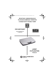 Mode d’emploi Sagem DVR 6200T Récepteur numérique