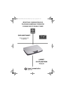 Mode d’emploi Sagem DVR 6400T Récepteur numérique