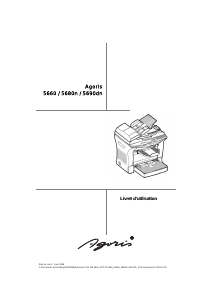Mode d’emploi Sagem Agoris 5680n Imprimante multifonction