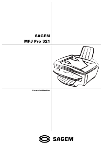 Mode d’emploi Sagem MFJ Pro 321 Imprimante multifonction