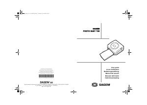 Manuale Sagem Photo Easy 155 Stampante fotografica