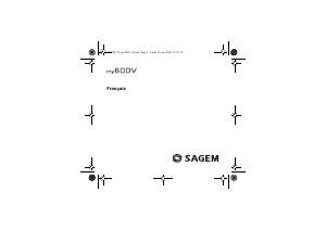 Mode d’emploi Sagem my 800V Téléphone portable