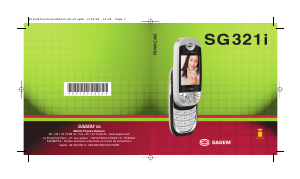 Mode d’emploi Sagem SG321i Téléphone portable