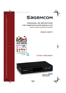 Mode d’emploi Sagemcom DS77 Récepteur numérique