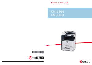 Mode d’emploi Kyocera KM-2560 Imprimante multifonction