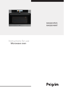 Manual Pelgrim MAG824MAT Microwave
