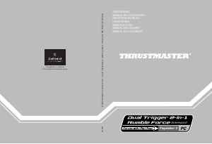 Manual de uso Thrustmaster Dual Trigger 2in1 Rumble Force Mando