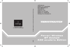 Mode d’emploi Thrustmaster Ferrari Wireless GT Cockpit 430 Scuderia Edition Contrôleur de jeu