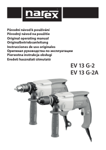 Manual de uso Narex EV 13 G-2A Taladradora de percusión