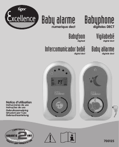 Manual Tigex Excellence Monitor de bebê