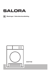 Handleiding Salora DCH7100 Wasdroger