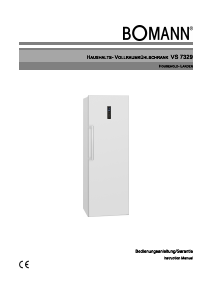 Bedienungsanleitung Bomann VS 7329 Kühlschrank