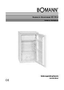 Manual Bomann KS 163.2 Refrigerator