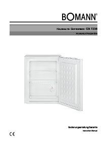 Manual Bomann GB 7236 Freezer