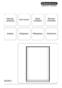 Bedienungsanleitung Küppersbusch IKE 2360-1 Kühlschrank