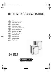 Bedienungsanleitung Küppersbusch IKU 168-5 Kühlschrank