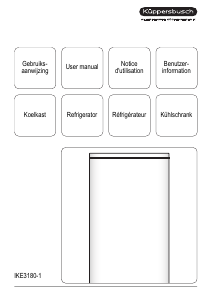 Bedienungsanleitung Küppersbusch IKE 3180-1 Kühlschrank