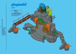 Handleiding Playmobil set 3841 Magic Drakentempel