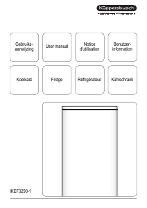 Bedienungsanleitung Küppersbusch IKEF 3290-1 Kühlschrank