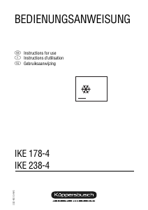 Bedienungsanleitung Küppersbusch IKE 178-4 Kühlschrank