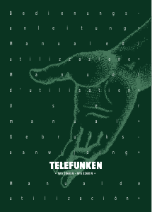 Mode d’emploi Telefunken WS2868N Téléviseur