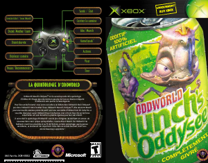 Mode d’emploi Microsoft Xbox Oddworld - Munchs Oddysee