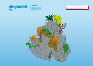 Manual Playmobil set 7774 Magic Rock temple